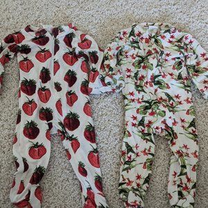 Kate Quinn footies newborn baby girl